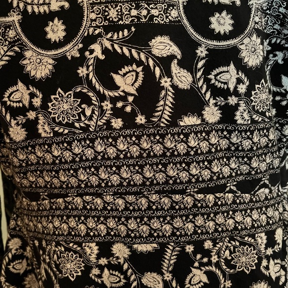 Free People Floral Boho Flared Knit Jacket - Picture 14 of 16